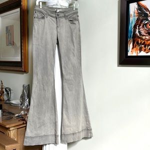 Alice + Olivia gray Flare Jeans